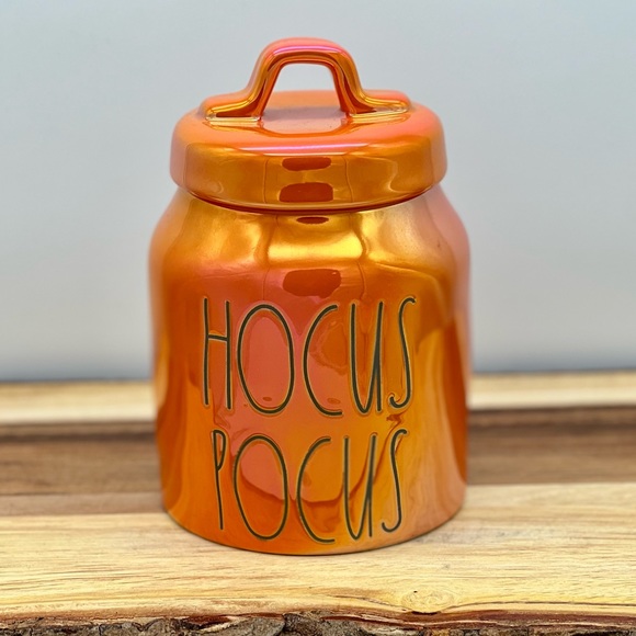 Rae Dunn Dining Rae Dunn Halloween Iridescent Hocus Pocus Canister